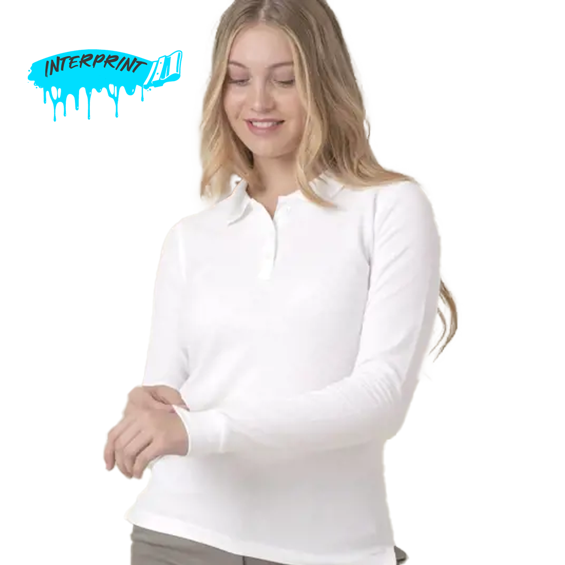 Longsleeve Polo Woman Medium Fit